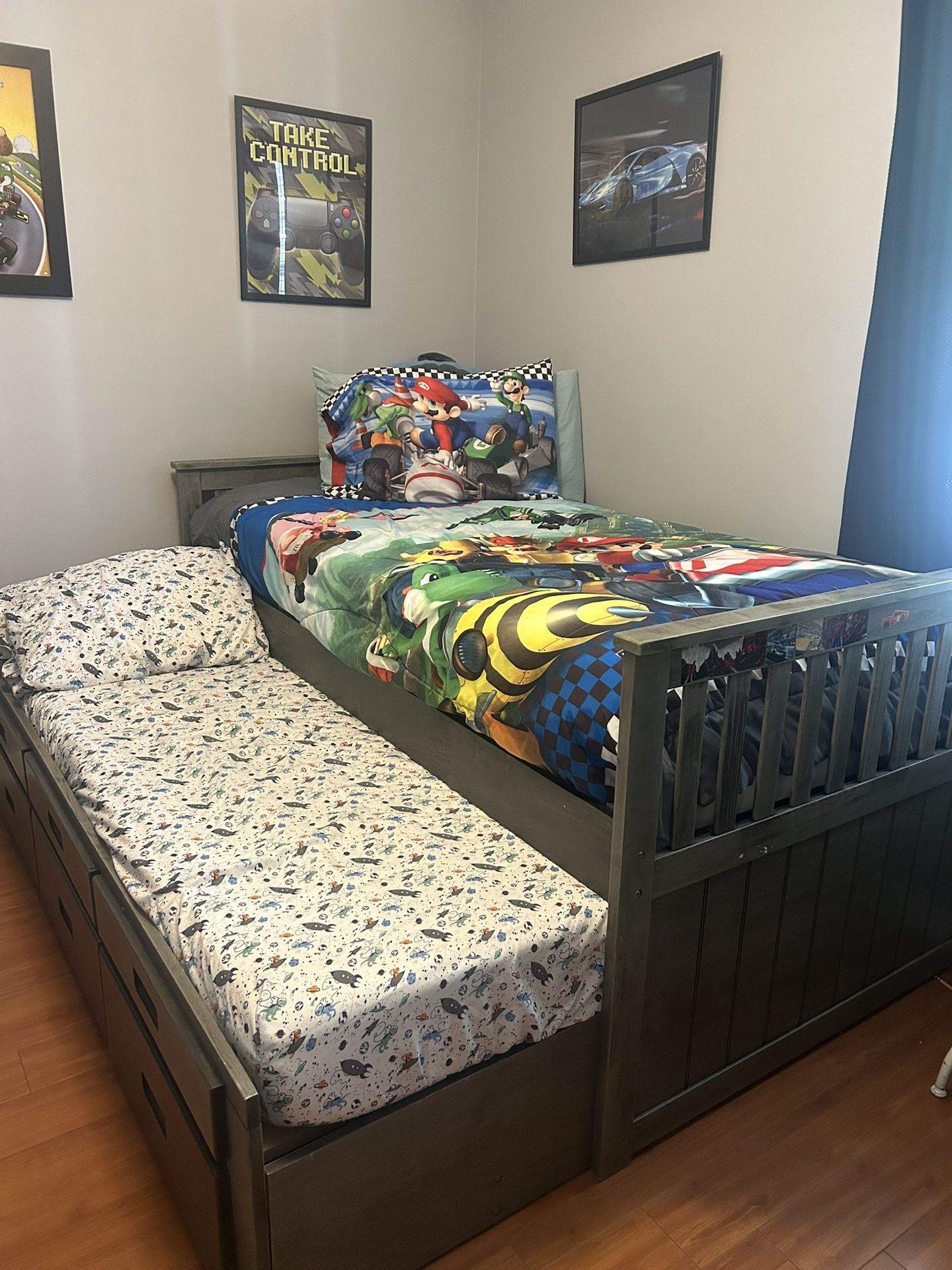 Captains Bed Twin Size