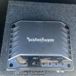 Fosgate Amp Monblock And JL Audio 10inchSub