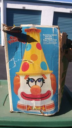 Fun fountain Clown