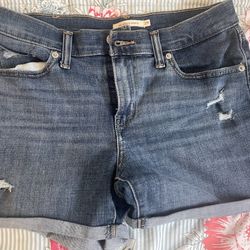 Levis Mid Length Shorts