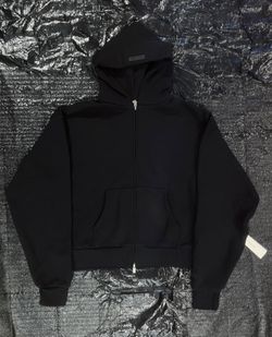 Essentials Fear Of God Black White Zipup Xs-xl