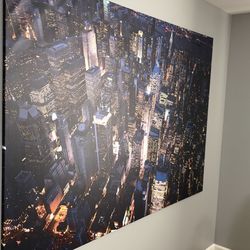 New York wall picture