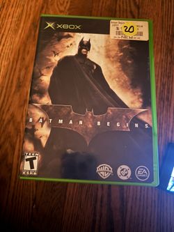 Batman begins Xbox