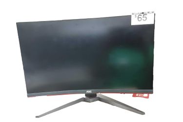 Aoc C24g1a Black Computer Monitor