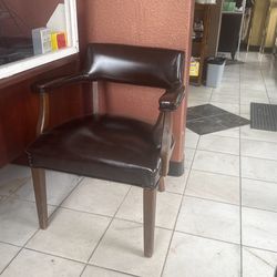 Mahogany Captain Chairs