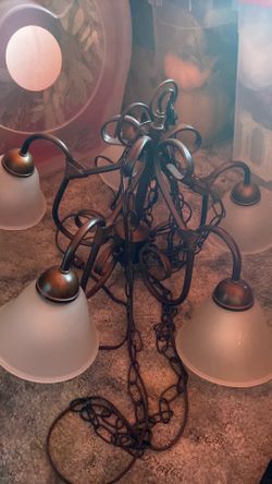 Hanging light fixture