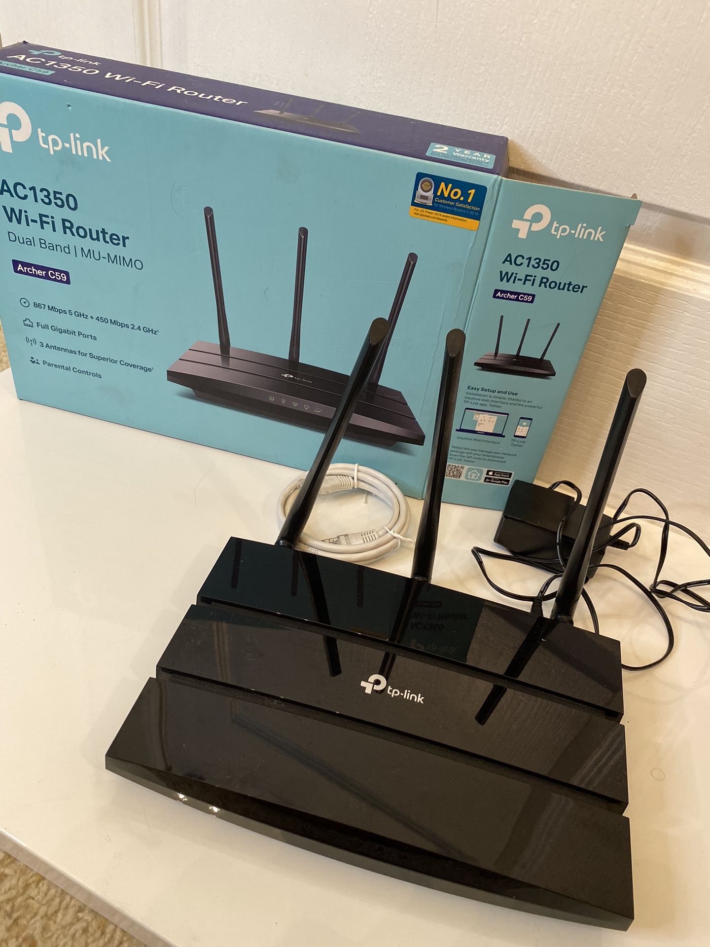 TP-Link AC1350 Wireless Dual Band Router Archer C59