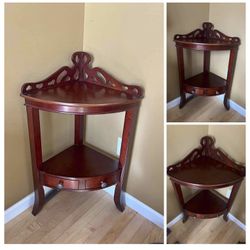 Vintage Bombay corner Table