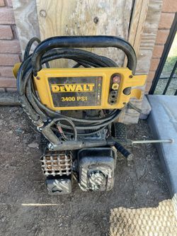 Gas Powered Dewalt Pressure Power Washer Machine