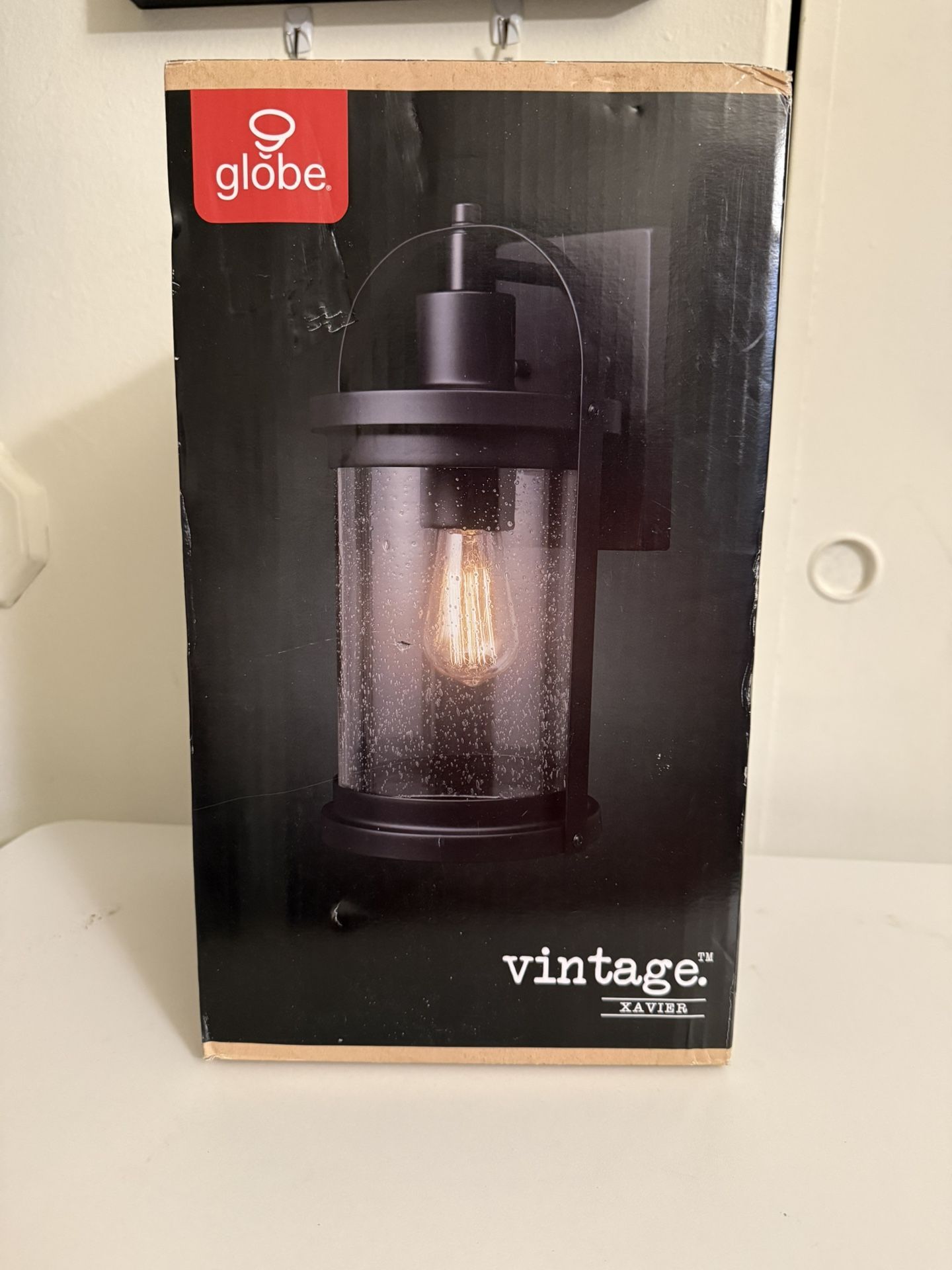 Outdoor Weather Resistant Matte Black Lamp New Unopened