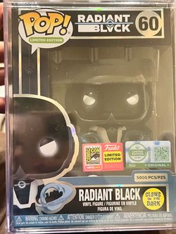 San Diego Comic Con Funko Pop! Radiant Black SDCC 2026 Limited Edition Glow in the Dark!! LIMITED 5k