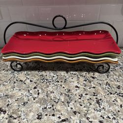 Real Home Stoneware Serving Set