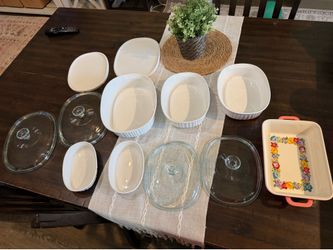 Moving Sale!!! CorningWare French White 12 piece bakeware set