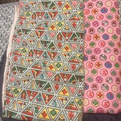 Girl Scout Flannel Fabric 8yards Total 4 And 4