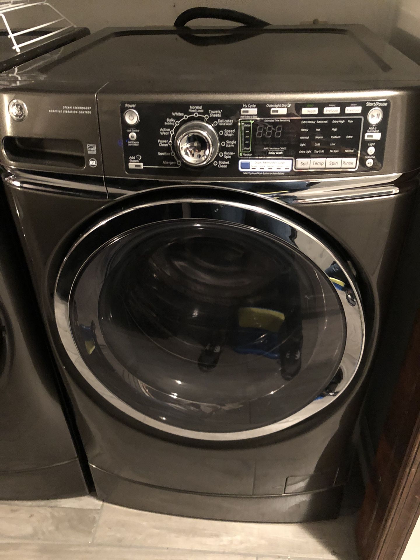 GE front load washer