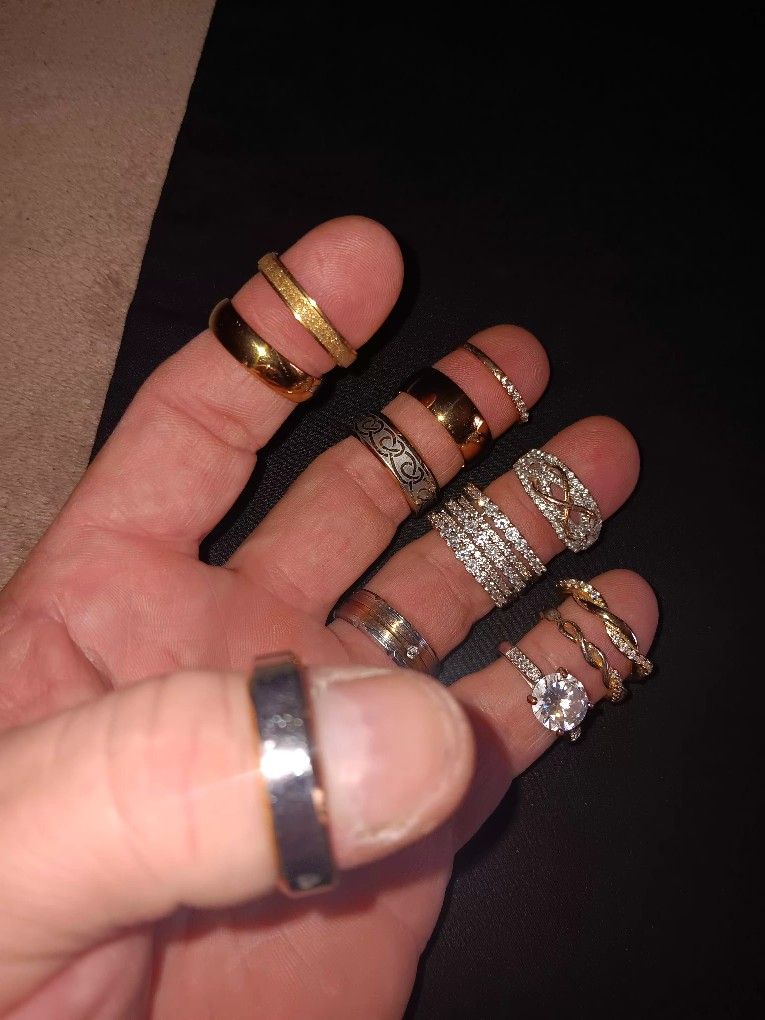 Costume Gold Jewelry Rings