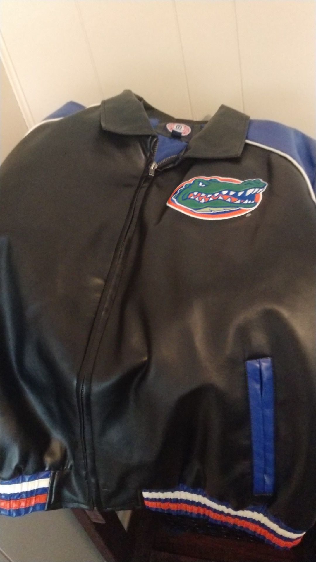 Gator leather jacket