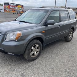 2007 Honda Pilot 4wd.290kml.Salvage.