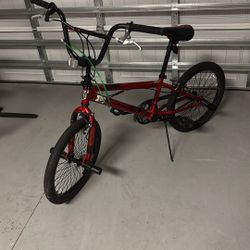 Red bike