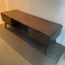 Belham Living Carter Mid Century Modern 59" TV Stand / Media Console