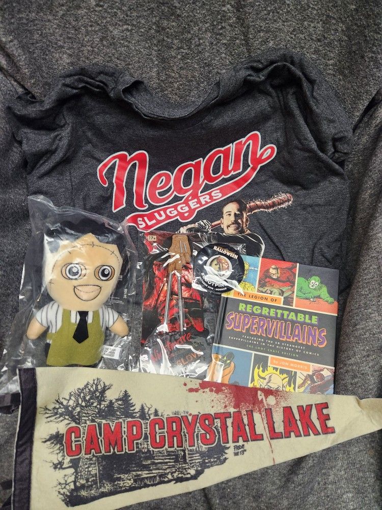 6 Piece Horror Merchandise Set (Whole Set Or Individually)