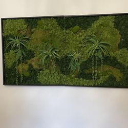 HANDMADE PLANT WALL ART 