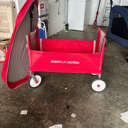 Radio Flyer double Seat Wagon