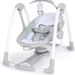 Ingenuity 2-in-1 Portable Baby Swing and Infant Seat