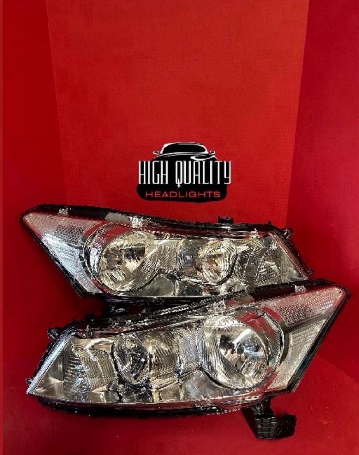 Honda Accord 2008. 2012 headlights.