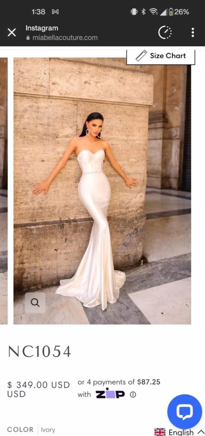 Mia Couture Style NC1054