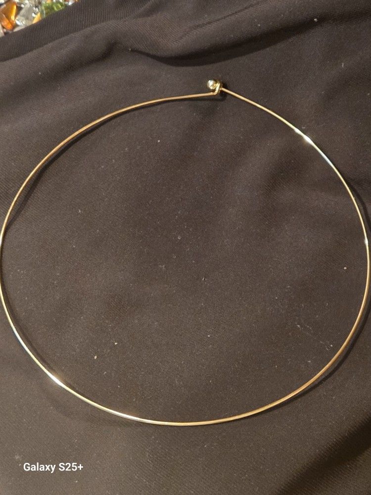 stainless steel wire necklace