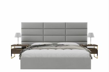 Upholstered Wall Mounted Headboard- Fredrick Layout - 117" X 46"