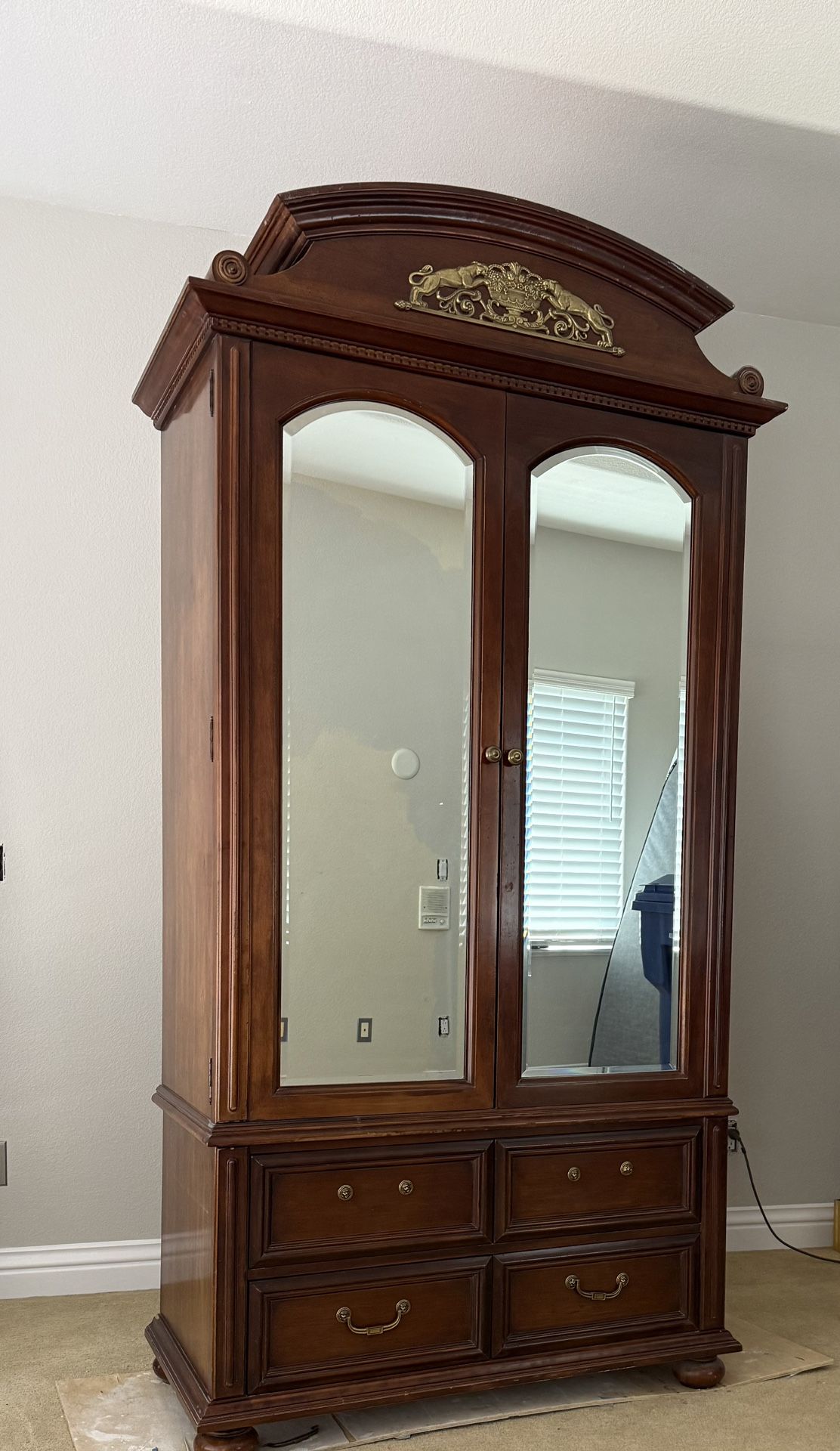 Beautiful Solid Cherrywood Armoire
