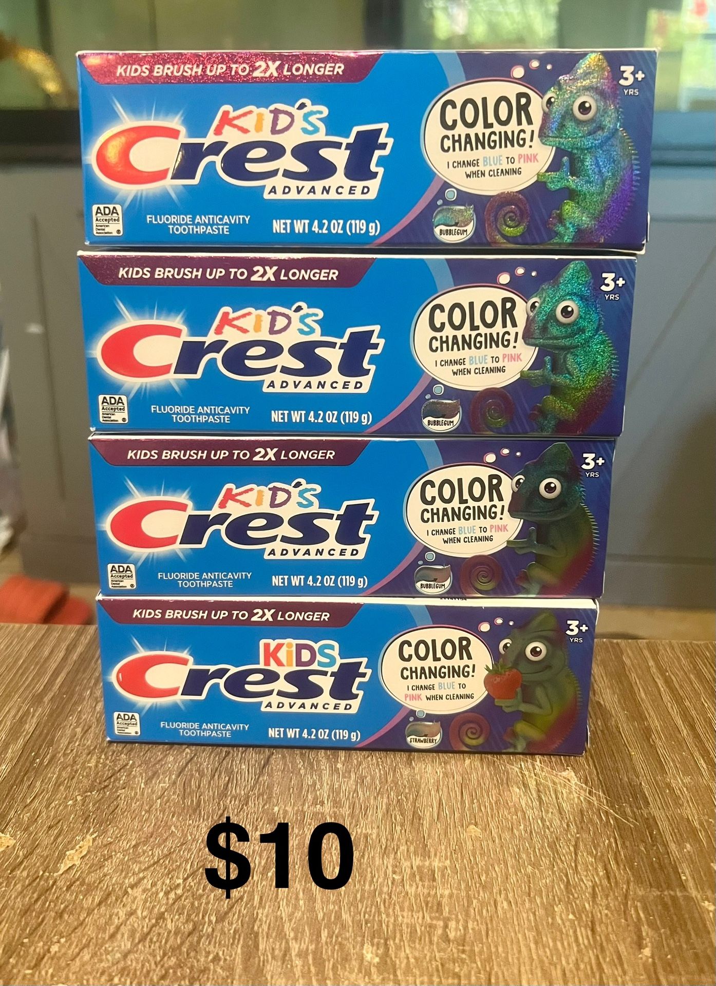 Kid’s Crest Advanced Toothpaste 