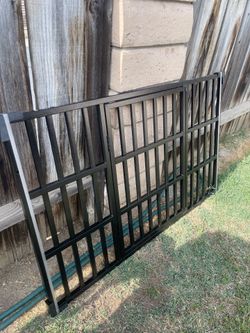 Metal dog door