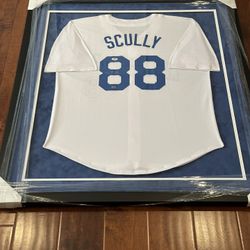 Los Angeles Dodgers Vin Scully Autographed Jersey