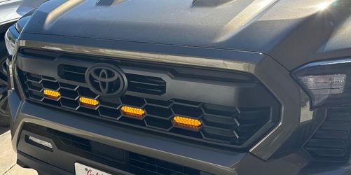 2025 TRD SPORT TACOMA GRILL WITH RAPTOR LIGHTS