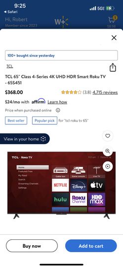 65 Inch Roku Tv