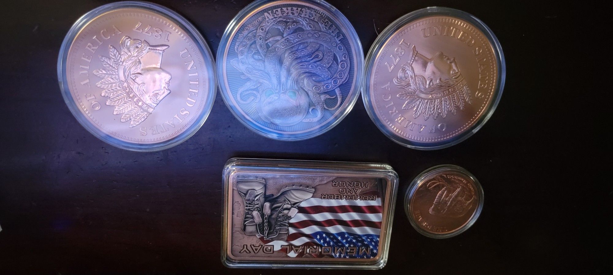 21 Oz Of Copper Bars