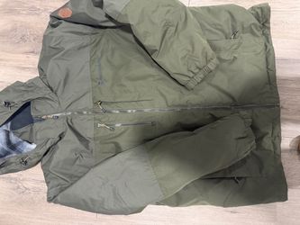 Free Country Olive Green Outdoor Jacket XL