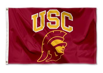 USC Flag w/pole