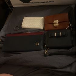 Assorted Wallets Etc