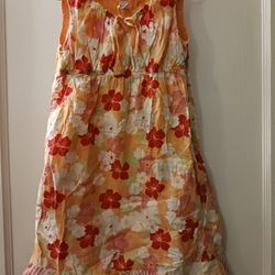 Orange Flower Dress 44.