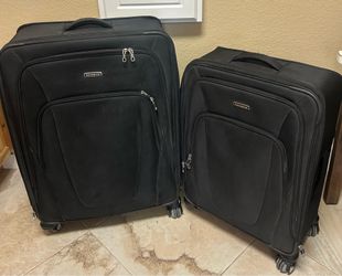 Samsonite Luggage Soft Sider Set- see description for sizes - looks and functions like new!
