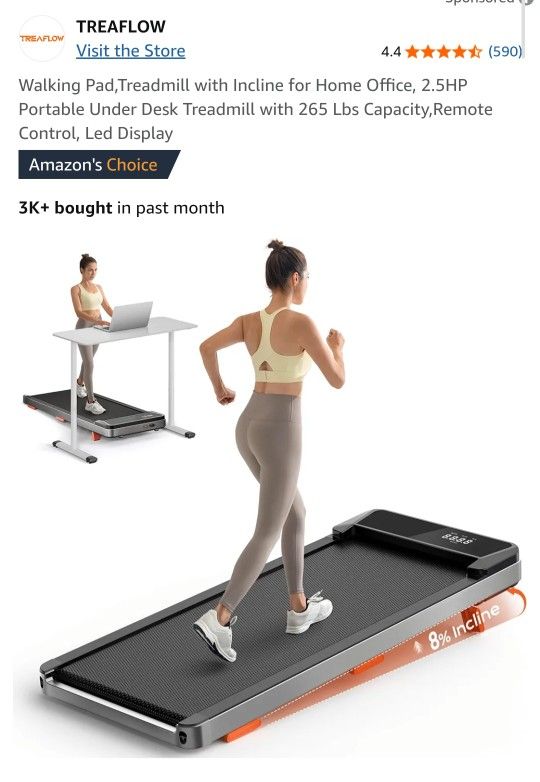 Walking Pad Treadmill