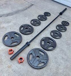 Olympic Weights, 7-ft Olympic Bar