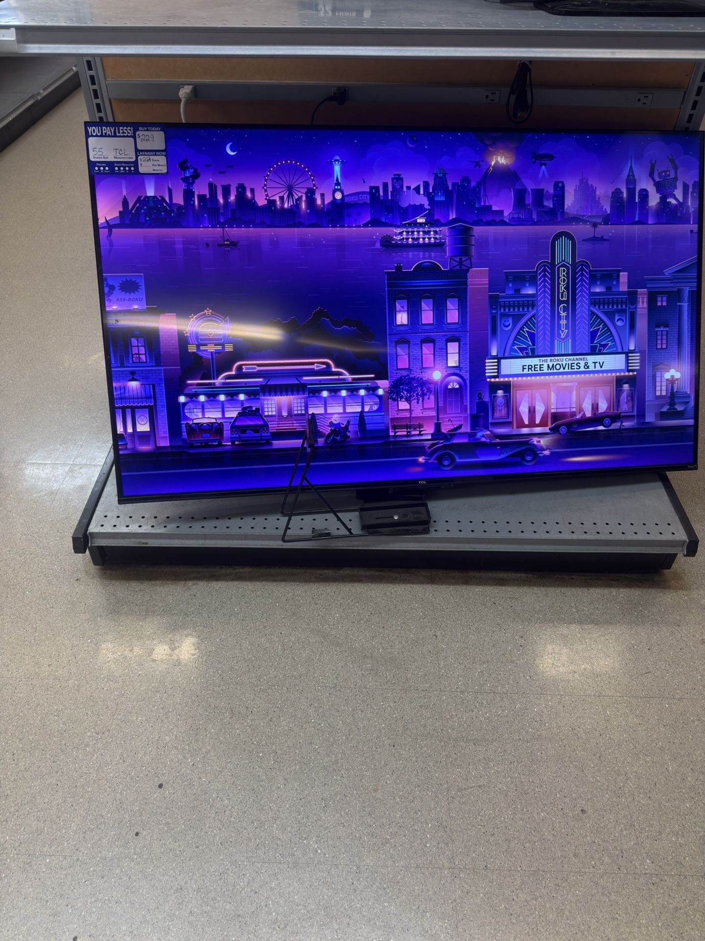 55 TCL Roku Tv One Of The Best Deals Ever For It Here At Cash America Pawn On Summit Ave Here In Greensboro