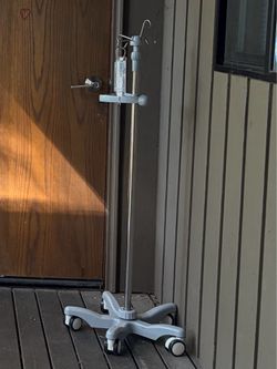 IV Pole/Stand With Wheels
