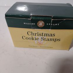 Williams-Sonoma Christmas Cookie Stamps Set Of Four