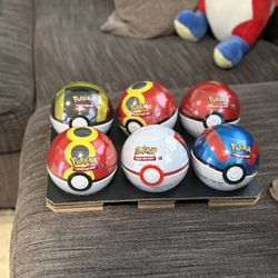 Pokemon Pokeball tins
